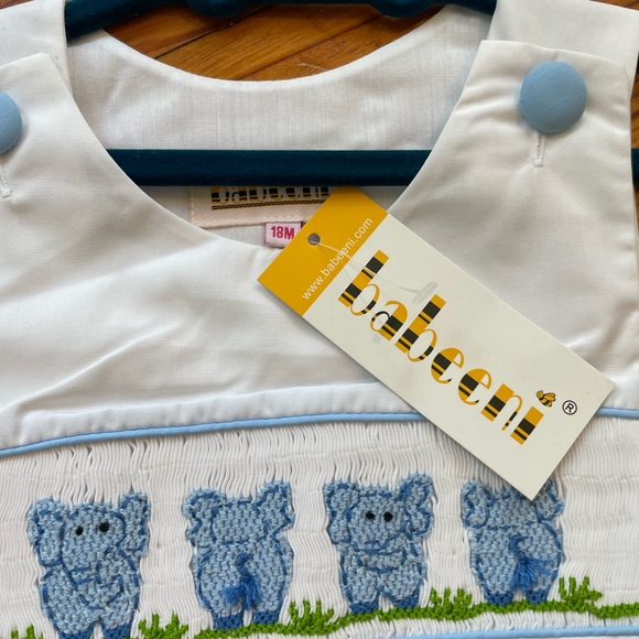 babeeni Other - 18 month smocked boys outfit
